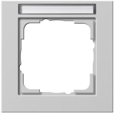 Gira, Accessoires Gamme d'interrupteurs, Cadre de finition 1f BSF E2 Gris m 109137 - Publicité Gira, Accessoires Gamme d'interrupteurs, Cadre de finition 1f BSF E2 Gris m 109137 - Publicité