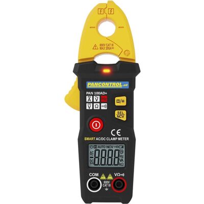 Pancontrol, Multimètre, Pince de courant numérique 100A AC/DC (CAT III 600V, Ampèremètre à pince) - Publicité Pancontrol, Multimètre, Pince de courant numérique 100A AC/DC (CAT III 600V, Ampèremètre à pince) - Publicité