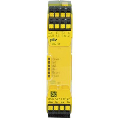 Pilz Relais de sécurité PNOZ s6 751106 - 24V DC 3 NO 1 NC - Publicité Pilz Relais de sécurité PNOZ s6 751106 - 24V DC 3 NO 1 NC - Publicité