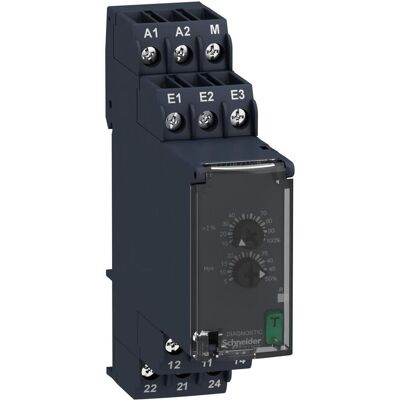 Relais Schneider Electric - RM22JA21MR - Surveillance de Surintensité - Zelio Control - DPDT - Publicité Relais Schneider Electric - RM22JA21MR - Surveillance de Surintensité - Zelio Control - DPDT - Publicité