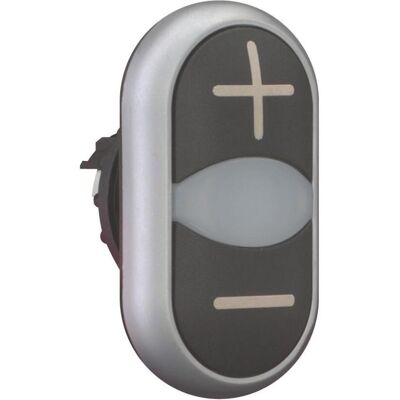 Eaton Electric GmbH Bouton-poussoir double lumineux M22-DDL-S, Bouton + interrupteur, Noir - Publicité Eaton Electric GmbH Bouton-poussoir double lumineux M22-DDL-S, Bouton + interrupteur, Noir - Publicité