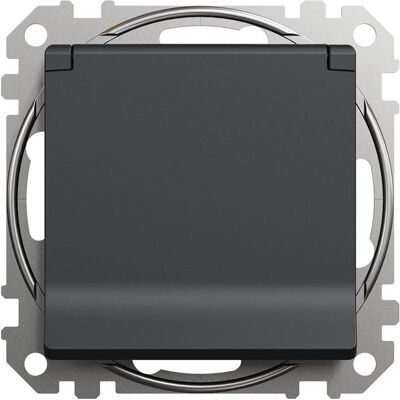 Schneider, Prise de courant, SOCKET IP44 SDD214024 ANTRACITE - Publicité Schneider, Prise de courant, SOCKET IP44 SDD214024 ANTRACITE - Publicité