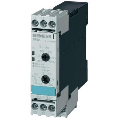 Relais de surtension Siemens SIRIUS 3UG4 - Protection de phase et séquence - Publicité Relais de surtension Siemens SIRIUS 3UG4 - Protection de phase et séquence - Publicité