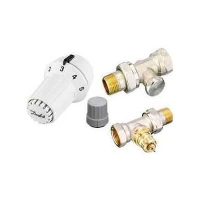 Danfoss RAS-C + RA-FN, NF 1/2" DN15 S, Thermostat, Blanc - Publicité Danfoss RAS-C + RA-FN, NF 1/2" DN15 S, Thermostat, Blanc - Publicité