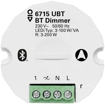 Busch-Jaeger - 6715 UBT - Blanc - BLE actif - Module variateur - Publicité Busch-Jaeger - 6715 UBT - Blanc - BLE actif - Module variateur - Publicité