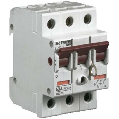 Eaton, Distributeur de courant mobile, MOE ZSD-S63/3/EVU Interrupteur principal 63/3 EVU verrouillable - Publicité Eaton, Distributeur de courant mobile, MOE ZSD-S63/3/EVU Interrupteur principal 63/3 EVU verrouillable - Publicité