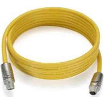Moxa Câble à fil ouvert codé en X M12 mâle vers 8 broches, jaune, IP67, 3 m, Câble + prise électronique, Jaune - Publicité Moxa Câble à fil ouvert codé en X M12 mâle vers 8 broches, jaune, IP67, 3 m, Câble + prise électronique, Jaune - Publicité