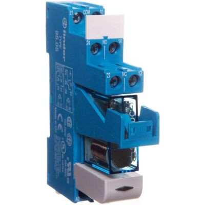Module relais SMA 15,8 mm 2P 8A 24VDC pour rail DIN - Publicité Module relais SMA 15,8 mm 2P 8A 24VDC pour rail DIN - Publicité