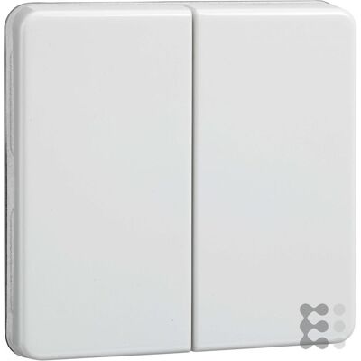 Schneider Electric 233504 Interrupteur série/double bouton Blanc - Interrupteur - Publicité Schneider Electric 233504 Interrupteur série/double bouton Blanc - Interrupteur - Publicité