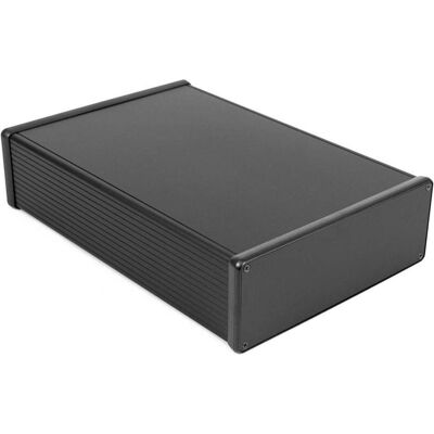 Hammond Boîtier extrudé, 280 x 191 66 (Boîtier), Accessoires électroniques + boîtier, Noir - Publicité Hammond Boîtier extrudé, 280 x 191 66 (Boîtier), Accessoires électroniques + boîtier, Noir - Publicité