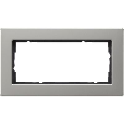 Gira, Accessoires Gamme d'interrupteurs, Cadre de finition 2f o.m. plat E2 1002335 - Publicité Gira, Accessoires Gamme d'interrupteurs, Cadre de finition 2f o.m. plat E2 1002335 - Publicité