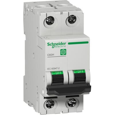 Schneider Electric M9F14206 2P 6A Disjoncteur Type C - Disjoncteur - Publicité Schneider Electric M9F14206 2P 6A Disjoncteur Type C - Disjoncteur - Publicité