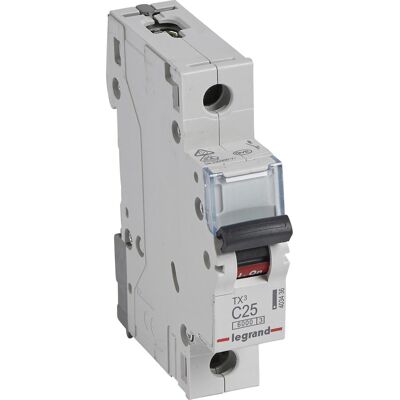 Legrand Disjoncteur, Disjoncteur Tx3 403436 Ls C25A 1P 6Ka 1M 403436 - Publicité Legrand Disjoncteur, Disjoncteur Tx3 403436 Ls C25A 1P 6Ka 1M 403436 - Publicité
