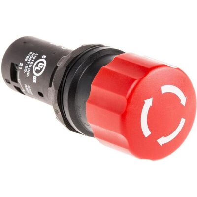 Bouton d'arrêt d'urgence ABB - Rouge - Montage en panneau - IP66/IP67/IP69K - Publicité Bouton d'arrêt d'urgence ABB - Rouge - Montage en panneau - IP66/IP67/IP69K - Publicité