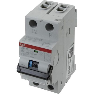 ABB DS201MA-C6/0,03AP-R - Disjoncteur différentiel et de surcharge 10kA - Publicité ABB DS201MA-C6/0,03AP-R - Disjoncteur différentiel et de surcharge 10kA - Publicité