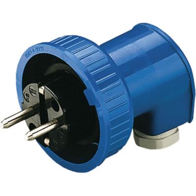 Mennekes 10818 - Connecteur électrique IP66 - Bleu - Publicité Mennekes 10818 - Connecteur électrique IP66 - Bleu - Publicité