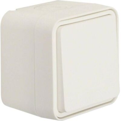 Hager - Wnc001b - Blanc - IP55 - Interrupteur - Publicité Hager - Wnc001b - Blanc - IP55 - Interrupteur - Publicité