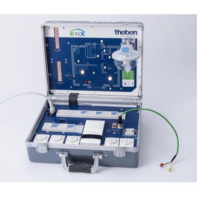 Theben, Actionneur, Mallette de formation KNX avec (Actionneur de commutation) - Publicité Theben, Actionneur, Mallette de formation KNX avec (Actionneur de commutation) - Publicité