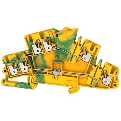 Weidmüller Modèle 2531320000 - Bornier compact - Vert, Jaune - Publicité Weidmüller Modèle 2531320000 - Bornier compact - Vert, Jaune - Publicité