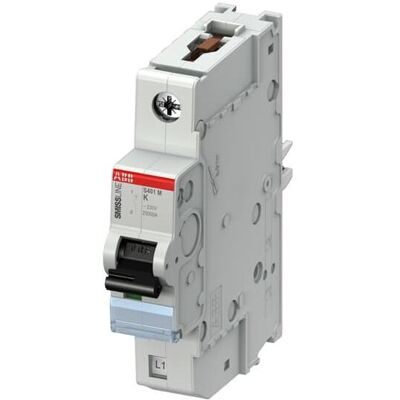 ABB, Disjoncteur, S401M-UCC10 S401M-UCC10 C,10A,125V DC,1 pôle,Icu=10k A - Publicité ABB, Disjoncteur, S401M-UCC10 S401M-UCC10 C,10A,125V DC,1 pôle,Icu=10k A - Publicité