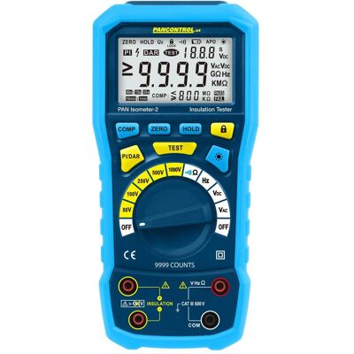 Pancontrol, Multimètre, Isolationsmessgerät PAN Isometer-2 (Multimètre portable) - Publicité Pancontrol, Multimètre, Isolationsmessgerät PAN Isometer-2 (Multimètre portable) - Publicité