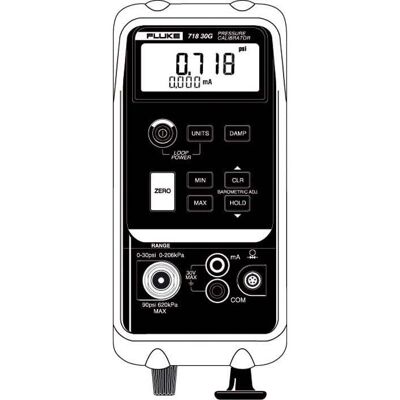 Fluke, Multimètre, 719 30G Calibrateur de pression, de courant et de température (Multimètre portable) - Publicité Fluke, Multimètre, 719 30G Calibrateur de pression, de courant et de température (Multimètre portable) - Publicité