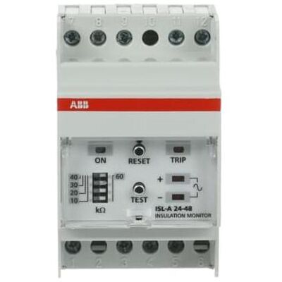 ABB ISL-A 24-48 - Détecteur d'isolement LED 24-48 V CA/CC - Publicité ABB ISL-A 24-48 - Détecteur d'isolement LED 24-48 V CA/CC - Publicité
