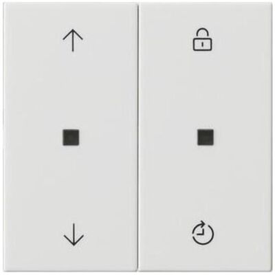 Gira S3000 Panneau de commande. Mémoire Système 55 Blanc pur, Bouton + interrupteur, Blanc - Publicité Gira S3000 Panneau de commande. Mémoire Système 55 Blanc pur, Bouton + interrupteur, Blanc - Publicité