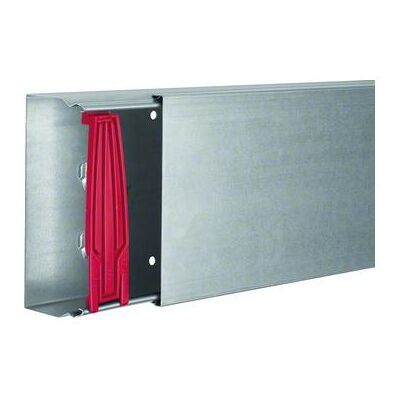 Goulotte électrique Tehalit - 2m, 60x150mm, Zincée - Système de conduits - Publicité Goulotte électrique Tehalit - 2m, 60x150mm, Zincée - Système de conduits - Publicité