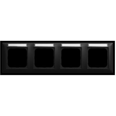 Busch-Jaeger, Accessoires Gamme d'interrupteurs, Cadre de recouvrement 4x fenêtre horizontale. BUSCH-JÄGER - Publicité Busch-Jaeger, Accessoires Gamme d'interrupteurs, Cadre de recouvrement 4x fenêtre horizontale. BUSCH-JÄGER - Publicité