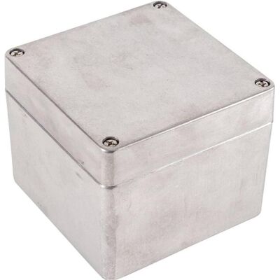 Hammond Boîtier métallique 1590 100x100x80mm Aluminium, moulé sous pression Naturel IP68 (Boîtier), Accessoires électroniques + boîtier, Argent - Publicité Hammond Boîtier métallique 1590 100x100x80mm Aluminium, moulé sous pression Naturel IP68 (Boîtier), Accessoires électroniques + boîtier, Argent - Publicité