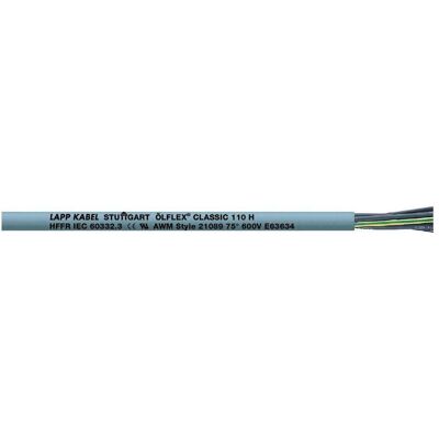 Lapp, Câble électrique, ÖLFLEX CLASSIC 110 H 7G0,5 (1000 m) - Publicité Lapp, Câble électrique, ÖLFLEX CLASSIC 110 H 7G0,5 (1000 m) - Publicité