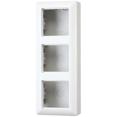Jung AS 583 A AL - Capot de disjoncteur 3-fach aluminium - Programmateur d'interrupteurs - Publicité Jung AS 583 A AL - Capot de disjoncteur 3-fach aluminium - Programmateur d'interrupteurs - Publicité