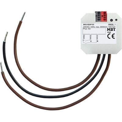 MDT Technologies - AKU-02UP.03 - 2ch - 230VAC - Interrupteur - Publicité MDT Technologies - AKU-02UP.03 - 2ch - 230VAC - Interrupteur - Publicité