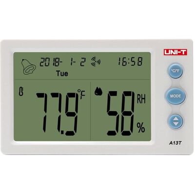UNI-T - A13T - 10-50°C - 10-95% RH - Thermo-hygromètre - Publicité UNI-T - A13T - 10-50°C - 10-95% RH - Thermo-hygromètre - Publicité