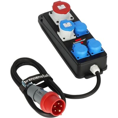 Brennenstuhl, Distributeur de chantier, Distributore di Energia Portatile (5x, CEE 16/5) - Publicité Brennenstuhl, Distributeur de chantier, Distributore di Energia Portatile (5x, CEE 16/5) - Publicité