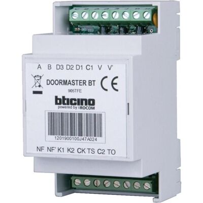 Bticino, Sécurité des bâtiments : accessoires, Interface TFE 3Module DoormasterBT FTZ-a/b 90 - Publicité Bticino, Sécurité des bâtiments : accessoires, Interface TFE 3Module DoormasterBT FTZ-a/b 90 - Publicité