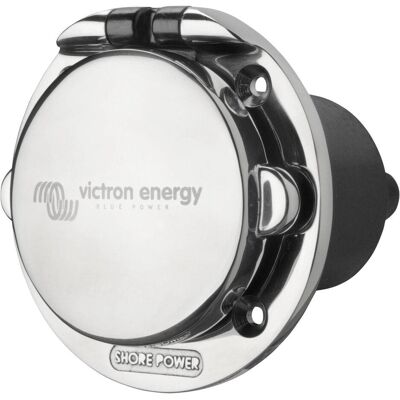 Victron Energy, Accessoires pour groupes électrogènes, Prise de quai 32A (MP16), inoxydable avec couvercle (Fiche solaire) - Publicité Victron Energy, Accessoires pour groupes électrogènes, Prise de quai 32A (MP16), inoxydable avec couvercle (Fiche solaire) - Publicité