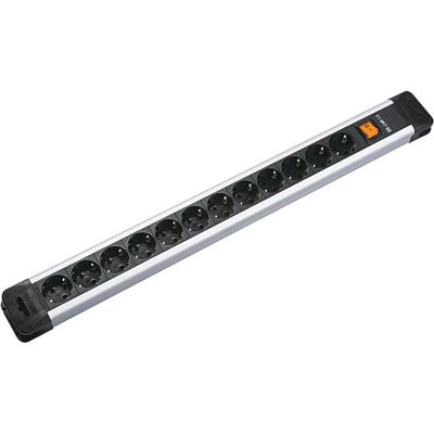 Bachmann, Multiprise, Bâti de prises CONNECTUS, 9x (9x, CEE 7/3, 2 m) - Publicité Bachmann, Multiprise, Bâti de prises CONNECTUS, 9x (9x, CEE 7/3, 2 m) - Publicité