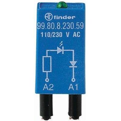 Finder Module RC 6-24Vca/cc pour 95.63, Relai - Publicité Finder Module RC 6-24Vca/cc pour 95.63, Relai - Publicité