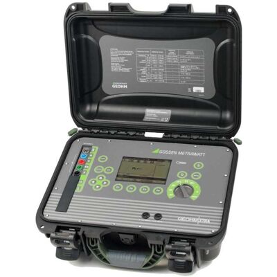 Gossen, Multimètre, Appareil de mesure de la terre Metrawatt GEO (CAT III 600V, Multimètre portable) - Publicité Gossen, Multimètre, Appareil de mesure de la terre Metrawatt GEO (CAT III 600V, Multimètre portable) - Publicité