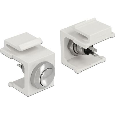 Delock Keystone Jack : Bouton-poussoir (Module Keystone), Réseau : accessoires - Publicité Delock Keystone Jack : Bouton-poussoir (Module Keystone), Réseau : accessoires - Publicité