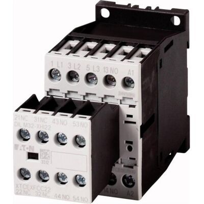 Eaton DILM9-32 Contacteur - 3S2Ö, 4kW, 400V, Noir/Blanc - Publicité Eaton DILM9-32 Contacteur - 3S2Ö, 4kW, 400V, Noir/Blanc - Publicité