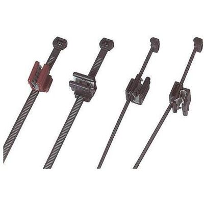 HellermannTyton, Collier de serrage, Serre-câbles avec clip 200 x 4,6 mm (Boucles de fixation, 200 mm, 500 pcs) - Publicité HellermannTyton, Collier de serrage, Serre-câbles avec clip 200 x 4,6 mm (Boucles de fixation, 200 mm, 500 pcs) - Publicité
