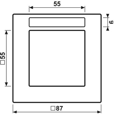 JUNG, Accessoires Gamme d'interrupteurs, Cadre de montage 1f aws glz A / A CREATION AC581BFNAWW - Publicité JUNG, Accessoires Gamme d'interrupteurs, Cadre de montage 1f aws glz A / A CREATION AC581BFNAWW - Publicité