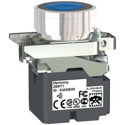 Schneider Electric ZB4RTA6 Tête de bouton sans fil - Harmony XB4 - Publicité Schneider Electric ZB4RTA6 Tête de bouton sans fil - Harmony XB4 - Publicité