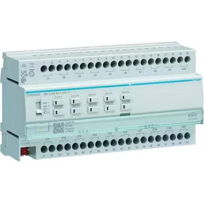 Hager TYMS620D - Actionneur KNX Secure pour stores - Publicité Hager TYMS620D - Actionneur KNX Secure pour stores - Publicité