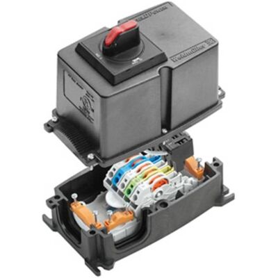 Weidmüller FP BOX ON/OFF Bloc de distribution - PowerBox IP65 - Publicité Weidmüller FP BOX ON/OFF Bloc de distribution - PowerBox IP65 - Publicité