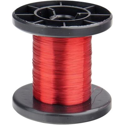 Donau Elektronik Fil de Cuivre - Rouge - 0,15mm - 100m - Câble de cuivre - Publicité Donau Elektronik Fil de Cuivre - Rouge - 0,15mm - 100m - Câble de cuivre - Publicité