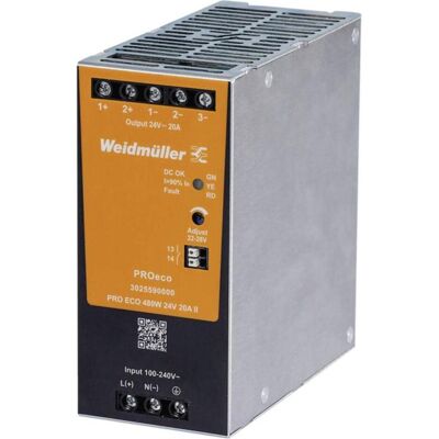 WEIDMÜLLER WEID 3025590000 - Alimentation compacte - Power Supply - Publicité WEIDMÜLLER WEID 3025590000 - Alimentation compacte - Power Supply - Publicité